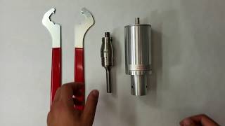 Q500 Sonicator Probe Assembly  Disassembly [upl. by Margi]