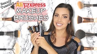 Affordable ALIEXPRESS Makeup DUPE BRUSHES ⭐️ Save a lot of money [upl. by Libb]