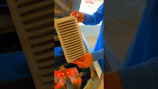 Cleaning Air filter car tractor dia shorts youtubeshorts [upl. by Norud]