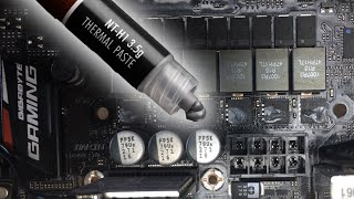 Using Thermal Paste on VRMs [upl. by Nerfe232]