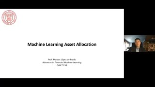 Machine learning asset allocation [upl. by Henry]