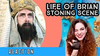 American Reacts  LIFE OF BRIAN  Stoning Scene [upl. by Innos]