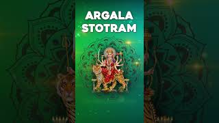 Argala Stotram  Navratri Special Chant [upl. by Liggitt562]