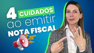 4 CUIDADOS AO EMITIR NOTA FISCAL 📃 [upl. by Llamaj]