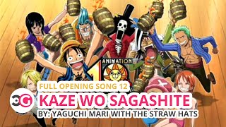 Kaze Wo Sagashite  One Piece Op 12 𝔰𝔩𝔬𝔴𝔢𝔡𝔯𝔢𝔳𝔢𝔯𝔟 [upl. by Volnay]