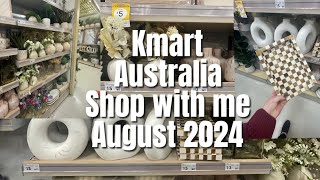 SHOP WITH ME AT KMART AUSTRALIA AUGUST 2024 [upl. by Howie390]