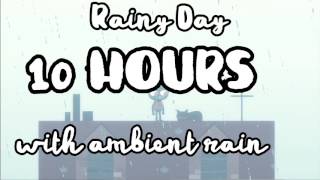 10 Hours  Rainy Day  With Ambient Rain Sounds   Night in the Woods Soundtrack [upl. by Rogergcam]