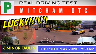 DRIVING TEST  MITCHAM DTC 04 18TH MAY 2023 0954AM WITH COMMENTARY DRIVINGTESTVIDEO MITCHAM [upl. by Ambrose428]