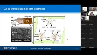 Hydrogenase Lectures 2022 Episode 2 Part 2 Sam Cobb [upl. by Acimak]