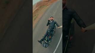 Tum kyu chale aate ho youtubeshorts viral bikestunt amitvermashorts [upl. by Ettelegna402]