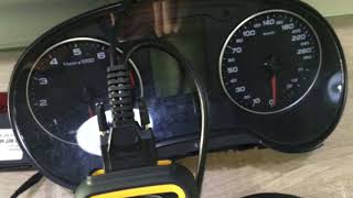 OBDSTAR X300M Audi A3 MQB Cluster Calibrate [upl. by Lahey944]