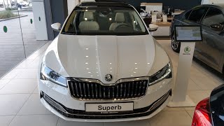 Skoda Superb 2022  Simply SUPERB Exterior and interior Details [upl. by Acimak]