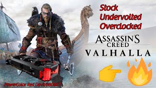 AC Valhalla  6800XT Undervolting  HUB Settings  Stock vs UV vs OC 1440p [upl. by Ugo777]