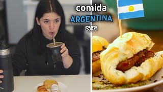 UN DIA COMIENDO COMIDA TIPICA ARGENTINA [upl. by Rozanna]