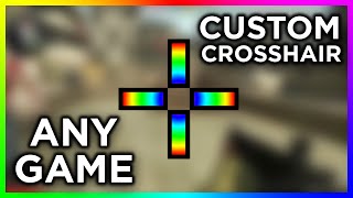 How to get a Crosshair in Any Game 2022 [upl. by Gnehs656]