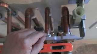 How to install central heating Part 19 [upl. by Ynohtnaleahcim]