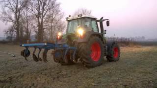 reprise des sillons de labour ∣ Fendt 415 ∣ chisel rabewerk CANON gopro [upl. by Dnalram850]