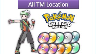 All TMs Locations in Pokemon Emerald [upl. by Fernandes796]