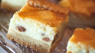 Cracow Style Cheesecake  Sernik Krakowski  Recipe 82 [upl. by Turpin153]