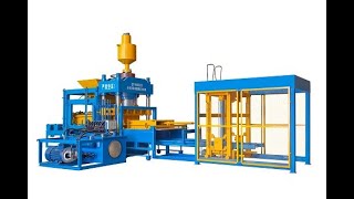 Yixin Machinery Hydraulic Cement Block Making Machine QT600T [upl. by Gearalt853]