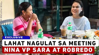 Nawindang Ang Lahat sa Pagkikita ni VP Sara Duterte At Leni Robredo [upl. by Suneya299]