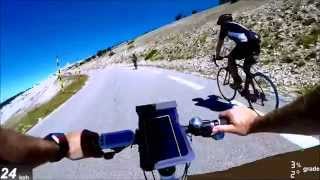 Climbing Mont Ventoux on an ebike FAST [upl. by Jadd]