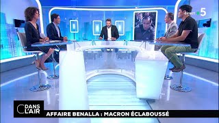 Affaire Benalla  Macron éclaboussé cdanslair 19072018 [upl. by Suehtomit305]