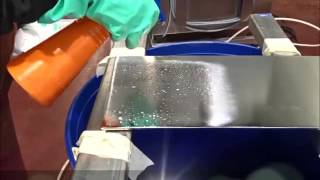 mobile Electropolishing of stainless steel surfaces  ATECO TOBLER AG [upl. by Rahel282]