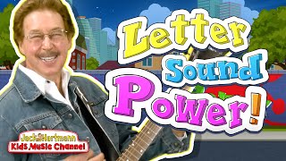 Letter Sound Power  Jack Hartmann [upl. by Lesoj149]