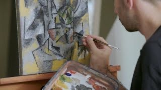 How to paint like Pablo Picasso Cubism – with Corey DAugustine  IN THE STUDIO [upl. by Corb]