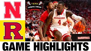 Nebraska vs Rutgers Highlights  NCAA Mens Basketball  2024 College Basketball [upl. by Suivatnom]