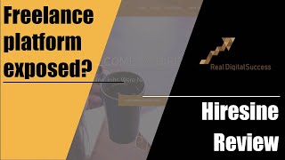 Hiresine Review  Online Job Platform Exposed [upl. by Halfdan]