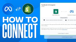 How To Connect Shopify To Meta 2024 Facebook amp Instagram Shop Tutorial [upl. by Fernandez284]