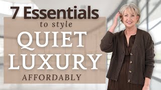 Discover the SECRETS to Styling Quiet Luxury on a Budget [upl. by Einahpats]