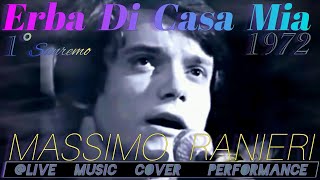 quotErba Di Casa Miaquot Massimo Ranieri 1972 livemusiccoverdfgerry9815 Classic Beat Ballad [upl. by Tager281]