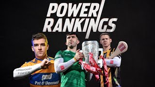 Hurling Power Rankings based on the four teams left in the AllIreland SHC [upl. by Nairam451]