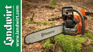 Husqvarna 572 XP Motorsäge im Test  landwirtcom [upl. by Davon]