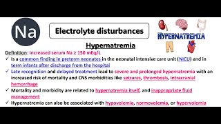 Neonatal Hypernatremia [upl. by Raimundo586]