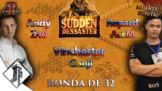 Sudden Dessaster  Vinchester vs Ganji  AccM vs Repard Ro32  Relics Masters Showmatch [upl. by Nee]