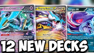 12 NEW Temporal Forces Decks With Decklists [upl. by Attelahs312]