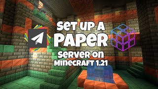 Easy Minecraft 121 PaperPurpur Server Setup for Plugins [upl. by Eniamret395]