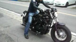 ﾌｫｰﾃｨｰｴｲﾄXL1200X2011 HarleyDavidson quotFortyEightquot Sportster [upl. by Bibeau612]