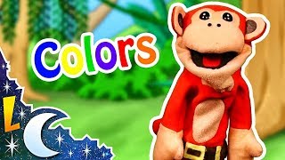 Aprende Inglés con El Mono Sílabo  Los Colores  Inglés para Niños  English For Kids [upl. by Dewhirst]