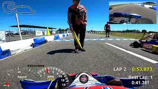 2024 BMKC Race 2  PreMain  Honda CR80 Shifter Kart [upl. by Navak]