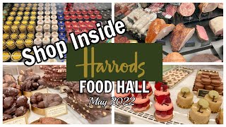 Inside HARRODS FOOD HALL Luxury Shop With Me in Londons Famous Store May 2022 [upl. by Strepphon806]