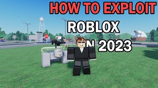 How To Exploit Roblox 2023 FREE [upl. by Palma]