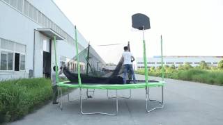 14FT Trampoline Assembly [upl. by Yanffit]