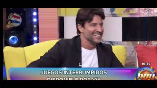 PROMOCION SERIE JUEGOS INTERRUMPIDOS EN EL PROGRAMA HOY SILVIA NAVARRO Y DAVID CHOCARRO [upl. by Kat]