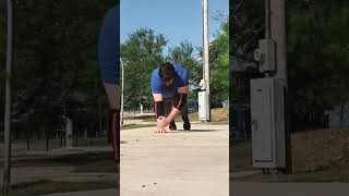 nothing but horizontals and hills pushpulllegs parksession outside [upl. by Htilil]