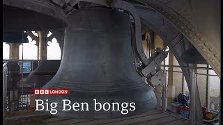 Big Ben chimes for Armistice Day after years of repairs UK [upl. by Charlot]